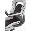 Кресло компьютерное HALMAR SONIC черный/светло-серый